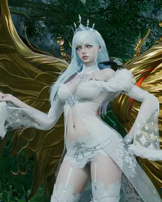 Snow elf princess