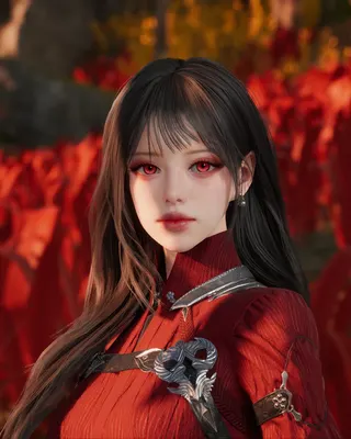 Red Korean Beauty