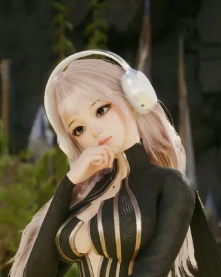 cute pink girl