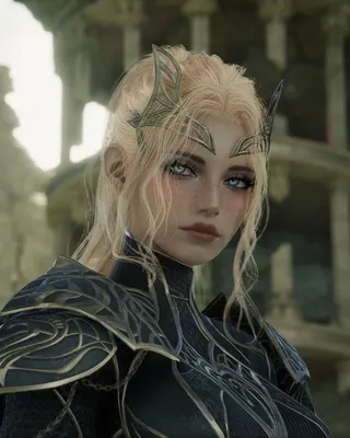 Blue Eyed Blonde Sorc