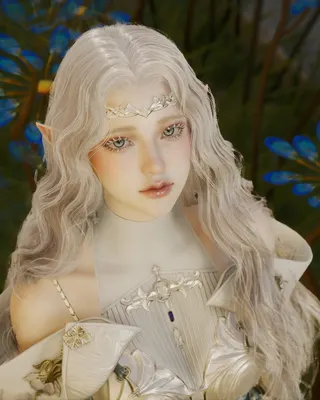 White Haired Elf