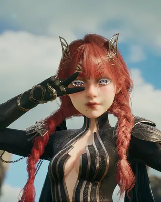 Cute Redhead Elf