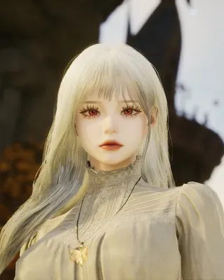 Ruby Angel / Porcelain Doll
