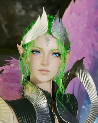 Green Haired Elf