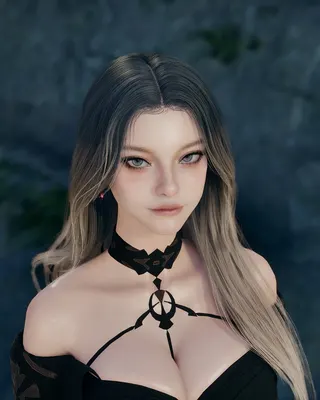 Asian Girl with Ombré Hair