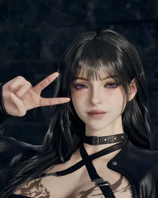 Cute and Sexy Asian Face