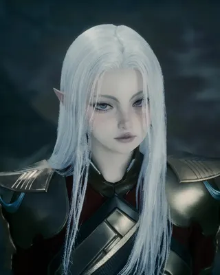 Snow-white strider