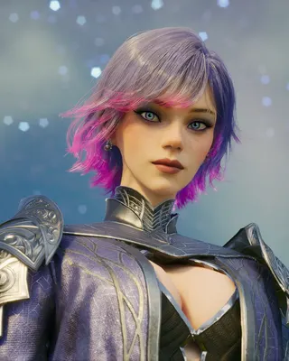Neon Amethyst Starlight Daeva