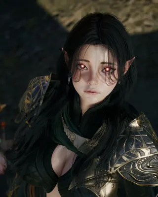 Cute Dark Elf