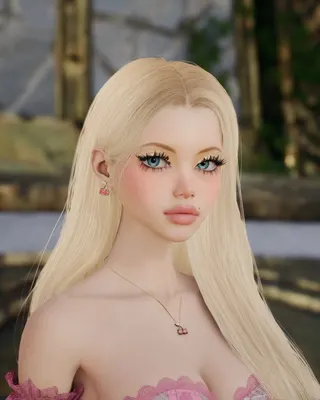 Blonde Bombshell Face