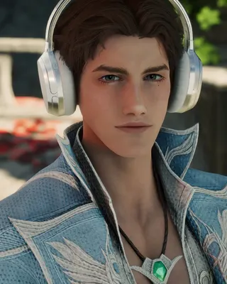 Handsome Studly Brown Haired Boy