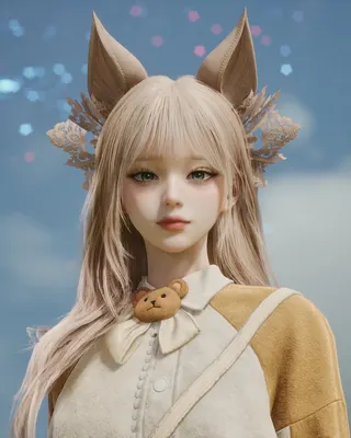 Light Foxgirl