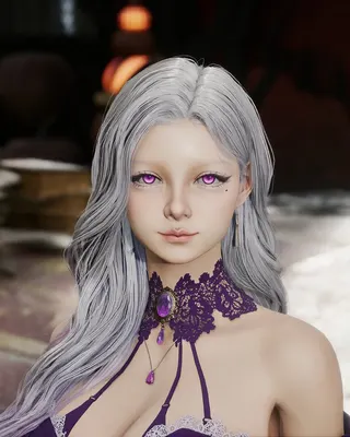 銀髪お姉さん