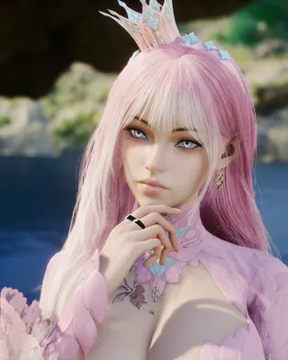 Pink Haired Elf