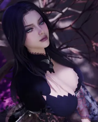 Dark Fantasy  Enchanting Beauty