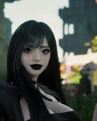 cute goth girl