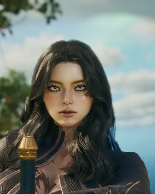 Black hair
