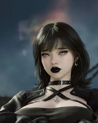 Goth baddie