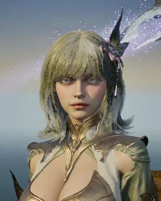 Silver hair girl