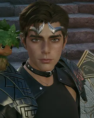 Handsome Male Character