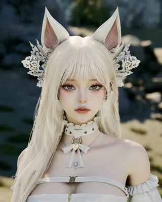 cat girl maid